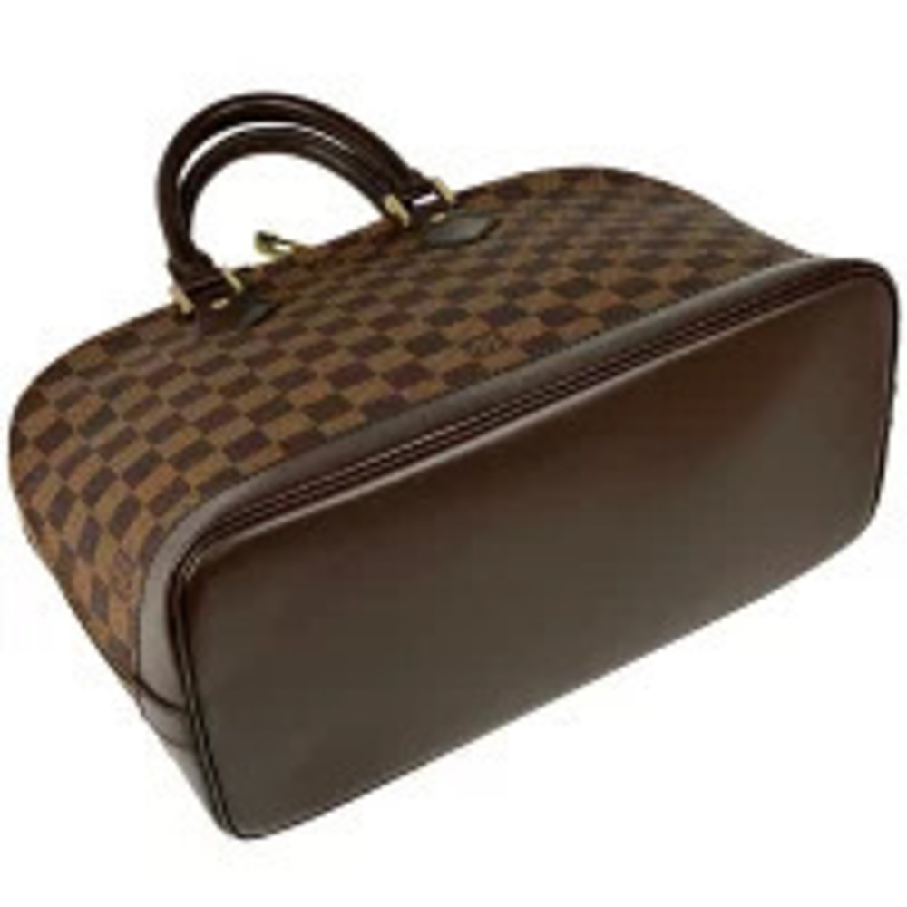 Louis Vuitton Damier Brown Handbag Alma Brown